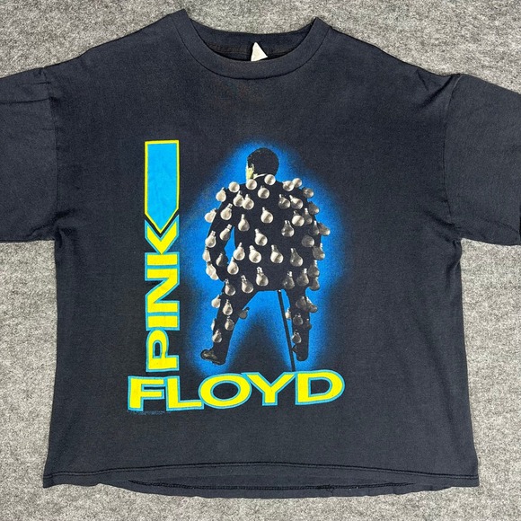 Vintage Pink Floyd Light Bulb Tour 1989 Concert T Shirt Mens XL